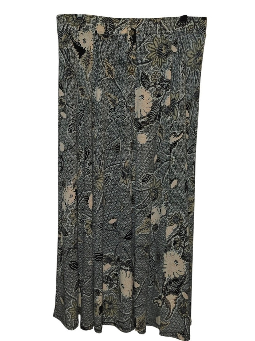 SJS Floral Maxi Skirt Size Large